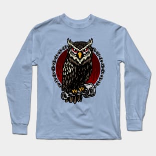 Owl Piston Long Sleeve T-Shirt